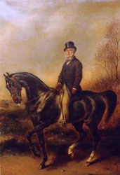 Reiterporträt von François Adolphe Akermann
